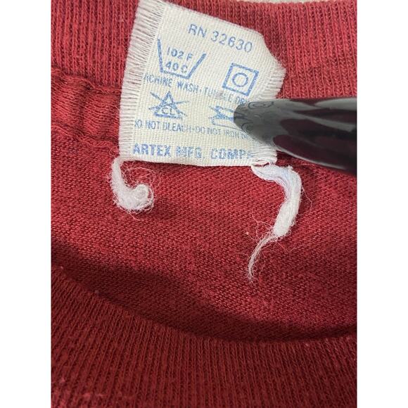 Vintage Wile E Coyote 1980 Warner Bros Single Stitch USA Germany T Shirt Medium - Picture 8 of 16